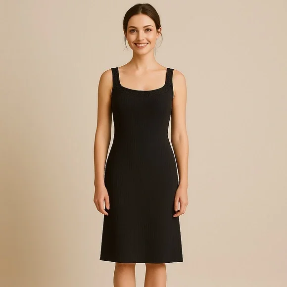 Jason Wu | Dresses | Nwt Jason Wu Little Black Fitted Sheath Dress Lace  Trim Size 2 | Poshmark